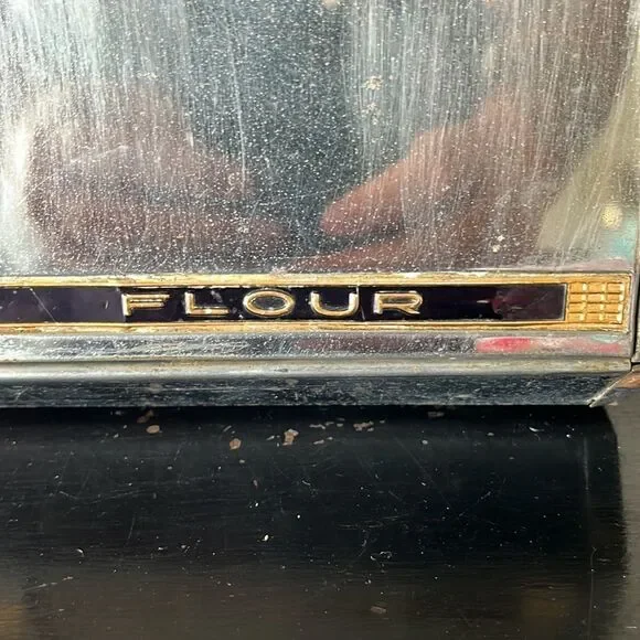 Vintage VERY RARE Sugar, Coffee, Tea, and Flower Lincoln Beauty Canister - Picture 16 of 16